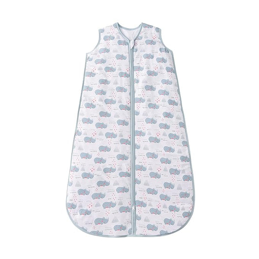 Baby Sleep Sack 2-4 T 95% Rayon from Bamboo 5% Spandex Boys & Girls Wearable Blanket 1.0 TOG Toddler Sleeping Sack 2- Way Zipper X-Large-CubbioJoy