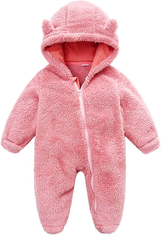 Baby Boy Girl Snowsuit Winter Warm Clothes Coat Infant Jumpsuit Toddler Outfit-CubbioJoy