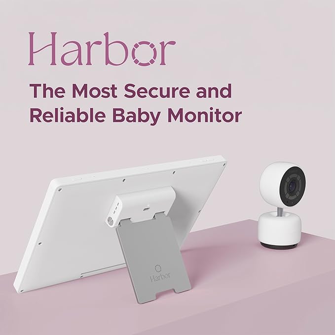 Smart Baby Monitor with 10” Tablet - The Most Reliable Way to Monitor Your Baby with or Without Internet - Private & Secure - Travel Friendly - Supports 2+ Cameras - Lifetime Membership-CubbioJoy