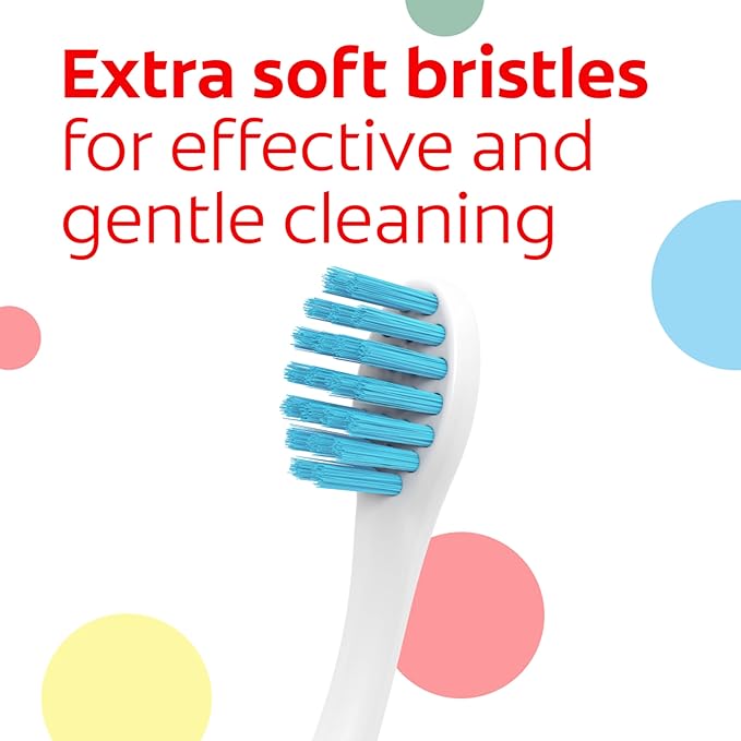 Colgate My First Baby and Toddler Toothbrush, Extra Soft Infant Training Toothbrush, Ages 0-2, 6 Count-CubbioJoy