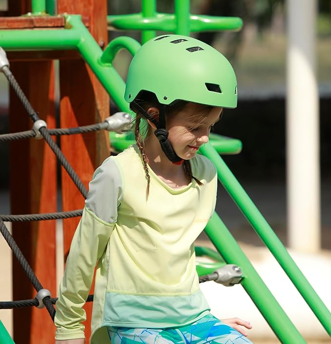 Bike Skateboard Helmet, Adjustable and Multi-Sport for Skate Scooter, 3 Sizes for Adult Youth Kids Toddler-CubbioJoy