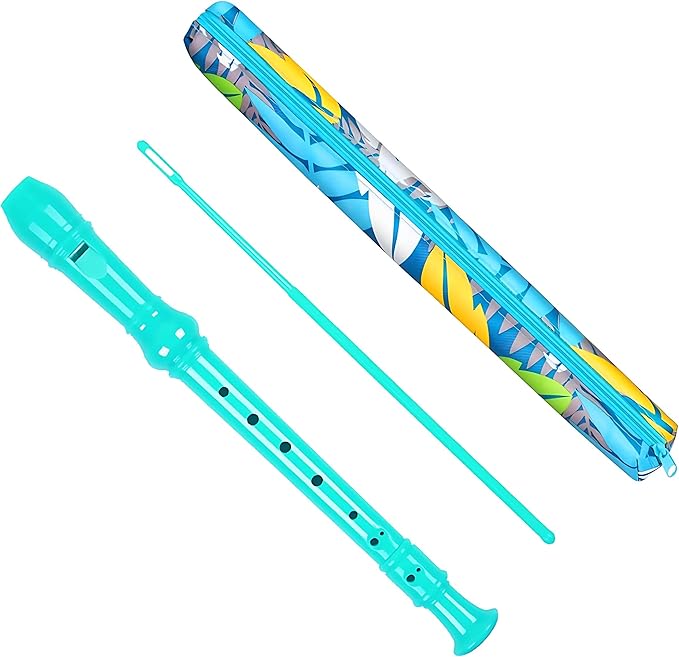Descant Soprano Recorder Music Recorder Instrument for Kids Flute Kids Recorder with Cleaning Rod + Case Bag…-CubbioJoy