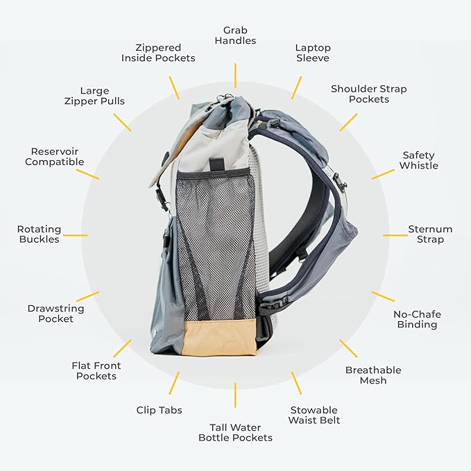 Baby Carrier and 40L Diaper Bag – Hip Healthy Certified Baby Carrier for Newborn to Toddler, Great for Hiking and Everyday Use - Lightweight, Machine Washable, TSA-Ready-CubbioJoy