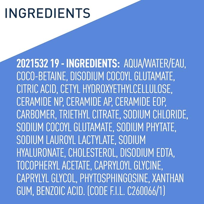 CeraVe Baby Wash & Shampoo, 2-in-1 Tear-Free for Skin Hair Fragrance, Paraben, Dye, Phthalates Sulfate Free Bath, Soap with Vitamin E 16 Ounce-CubbioJoy