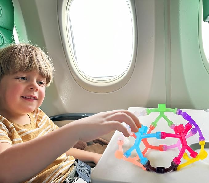 24 PCS Magnetic Travel Toys for Kids, Creative, Portable and Educational, Magnetic-People-Magnet-Men: Cute Robot & Funny Magnets, Small Fidget Toys for Classroom Prizes, Easter Egg Stuffers, Office-CubbioJoy