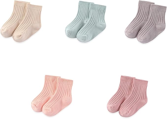 15 Pack Unisex New Born Boy Girls No Scratch Mittens Sets Cotton Soft Baby Gloves Hats socks Accessory 0-6 Months-CubbioJoy