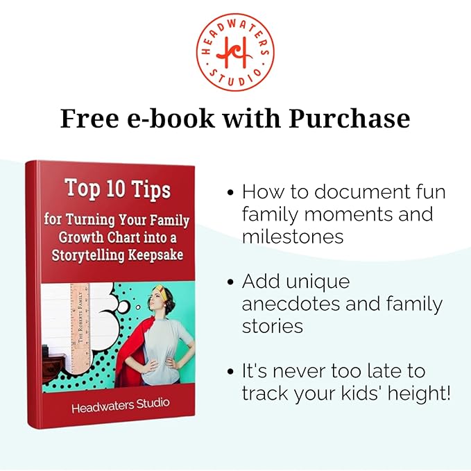 Boho Growth Chart for Wall - Height Board Growth Chart Wooden Growth Chart for Wall Kids Measuring Chart for Wall Height Chart Growth Chart for Kids (Love Grows Here, Gray)-CubbioJoy