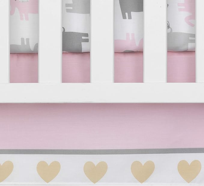 Bedtime Originals Eloise 4-Piece Nursery Baby Crib Bedding Set-CubbioJoy