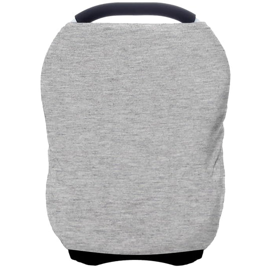Car Seat Covers Baby - Multi-use Cover Carseat Canopy, Breathable Breastfeeding Cover, Car Seat Covers for Bbies, Boys & Girls Shower Gifts (Knit Grey)-CubbioJoy