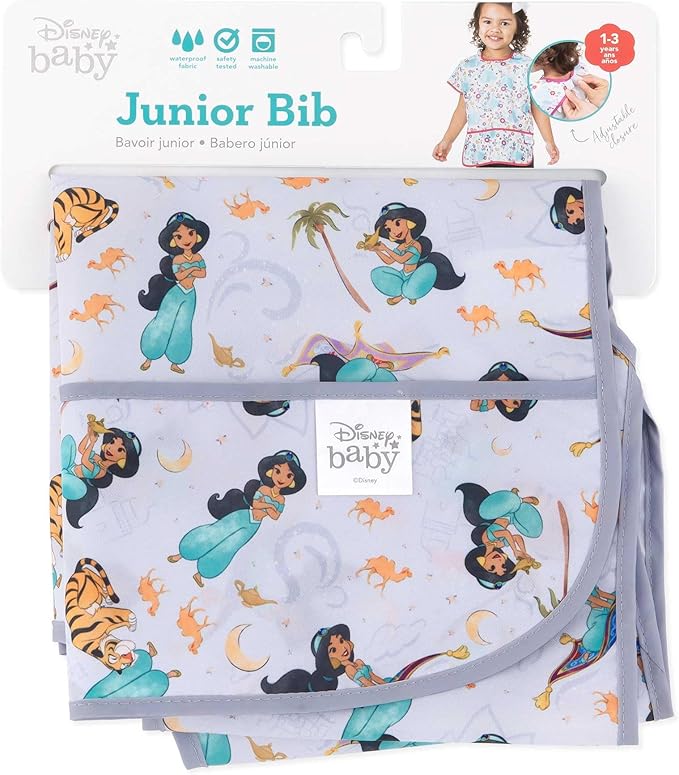 Bumkins Bibs - Toddler Bibs, Waterproof, Large for 1-3 Years, Short Sleeve-CubbioJoy