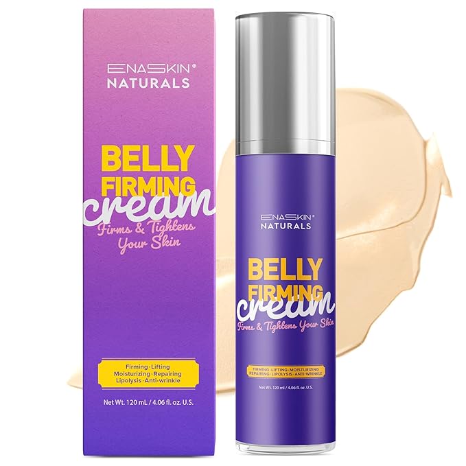 Belly Firming Cream for Tightening & Cellulite – Skin Firming Cream for Stomach, Thighs & Butt – Moisturizing & Lifting Body Lotion for Women-CubbioJoy
