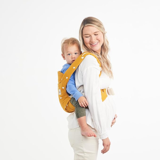 Baby Tula Explore Carriers - Breathable Baby Carrier Newborn to Toddler - Adjustable Toddler Carrier - Multiple Ergonomic Positions Front and Back - Ergonomic Fit for 7-45 lb - Cotton, Play-CubbioJoy