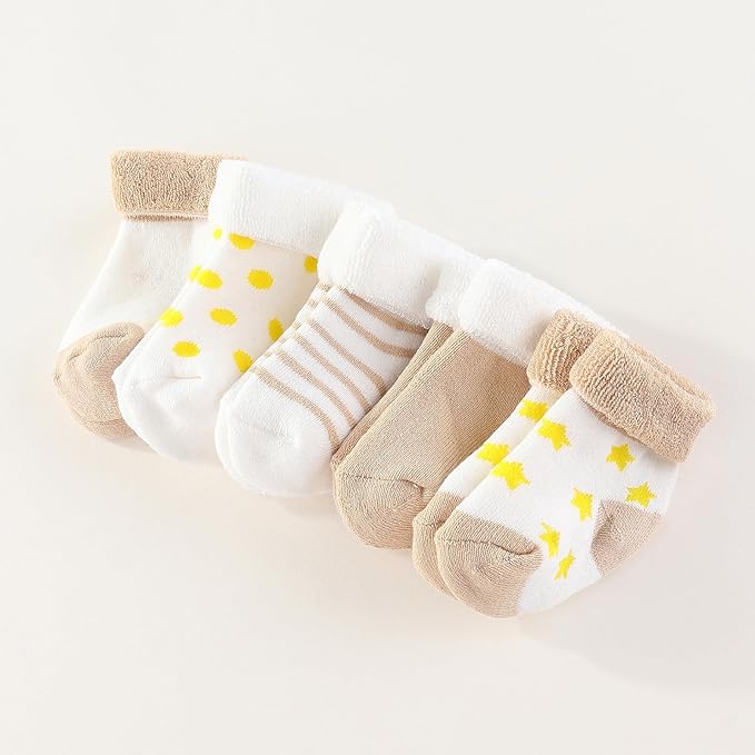 Baby Hats Mittens and Socks Set Cotton Newborn Hat Beanie Soft Infant Girls Boys Caps Gloves 0-6 month-CubbioJoy