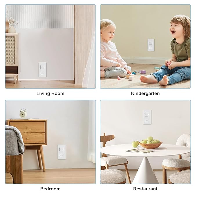 Babepai Outlet Covers Baby Proofing 42-Pack White, Child Proof Electrical Protector Safety Baby Safety Plug Covers-CubbioJoy