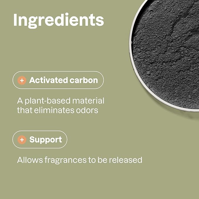 ATTITUDE Air Purifier with Activated Carbon Filter, Plant- and Mineral-Based Ingredients, Traps Pet Odors and Pollutants, Vegan and Cruelty-free, Lavender, 8 Ounces-CubbioJoy