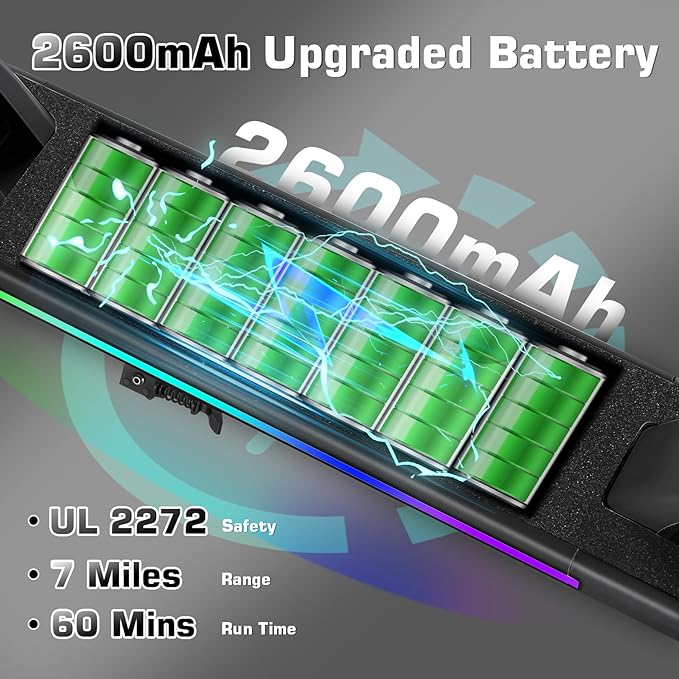 Caroma Electric Scooter for Kids Ages 6-12,150W/180WMotor,10 MPH Max Speed & 7 Miles,Colorful Lights,Adjustable Height & Speed,LED Display,Foldable Kids Electric Scooter 132 Lbs Max Load,Idea Gift-CubbioJoy