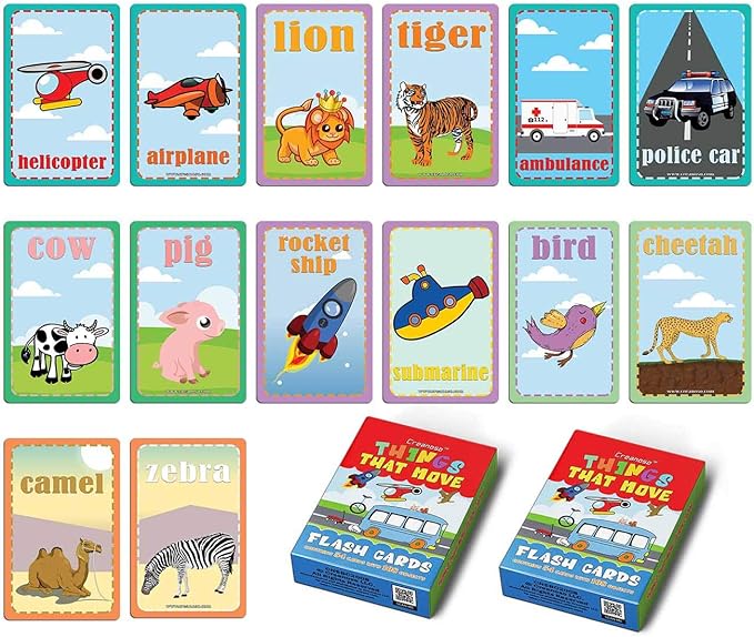 Creanoso US Schools and Learning Flash Cards Series (2-Deck)-CubbioJoy