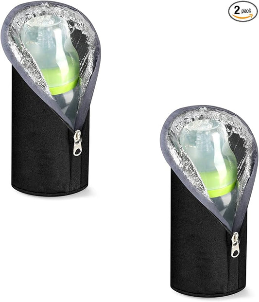 Accmor Baby Bottle Cooler Tote Bags, Insulated Breastmilk Cooler Bag, Nursing Bottle Warmer Bag for Nursing Mom Daycare Travel-CubbioJoy