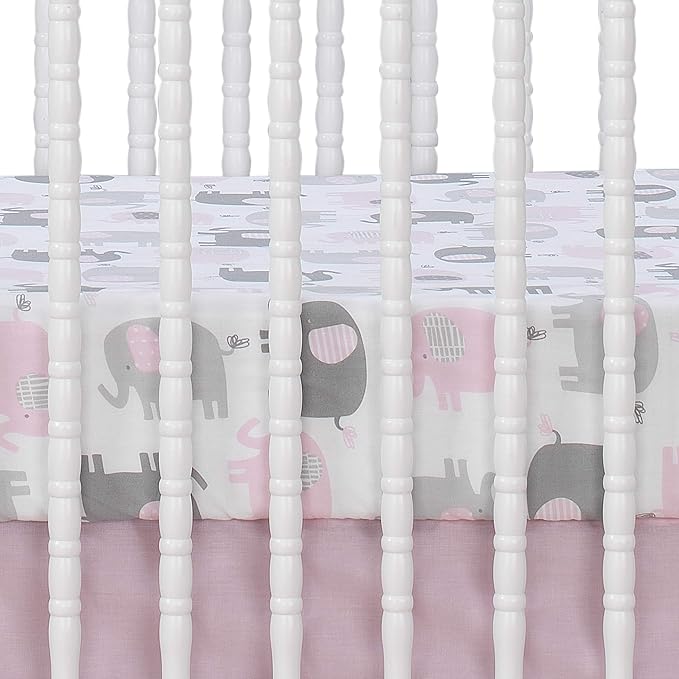 Bedtime Originals Eloise 4-Piece Nursery Baby Crib Bedding Set-CubbioJoy
