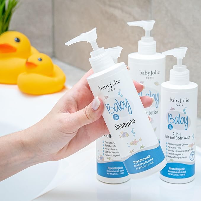 Baby Jolie Baby Body Wash, Kids Hair and Body Wash for Babies & Newborn 2-in-1, Shampoo + Soap | 7.5oz | 221ml (1)-CubbioJoy