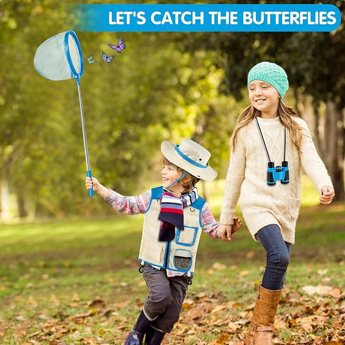 INNOCHEER Bug Catcher for Kids, Kids Explorer Kit, Kids Outdoor Toys for Toddlers 3-5, Outdoor Toys for Kids Ages 4-8, Gifts Toys for 3 4 5 6 7 8+ Year Old Boys, Outside Toys for Kids Ages 4-8 8-12-CubbioJoy