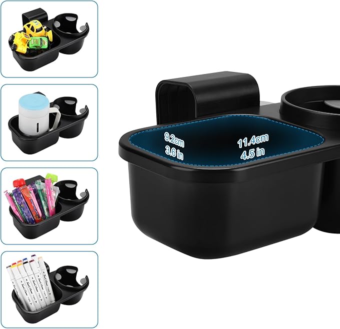Accmor Child Cup Holder Snack Tray for Convertible Car Seats, Universal Child Cup Holder Compatible with Most Baby Car Seat Models-CubbioJoy