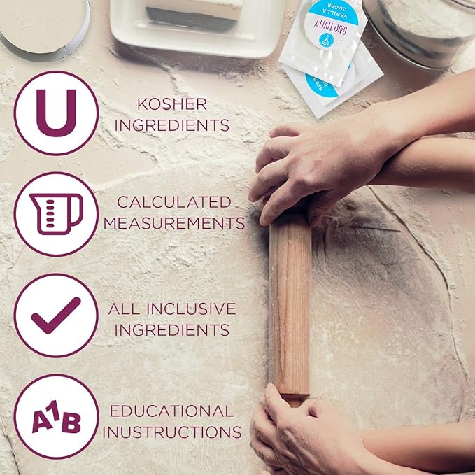 BAKETIVITY Kids Baking DIY Activity Kit - Bake Delicious Cinnamon Buns with Pre-Measured Ingredients – Best Gift Idea for Boys and Girls Ages 6-12-CubbioJoy