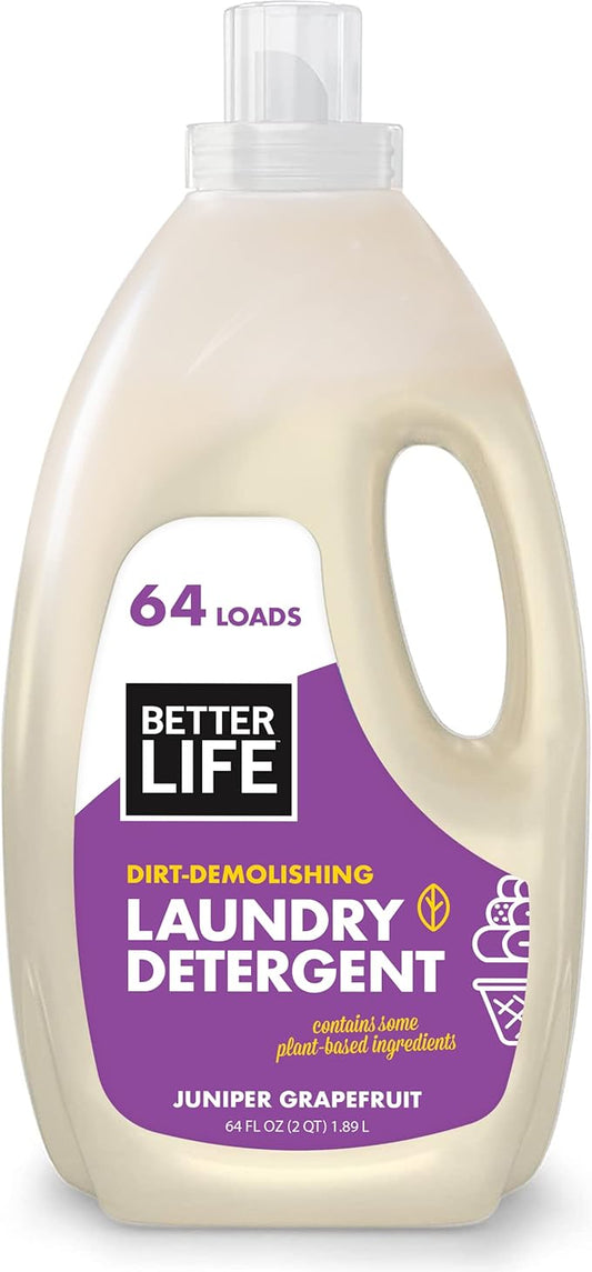 Better Life Natural Concentrated Laundry DetergeJuniper Grapefruit, 64 loads-CubbioJoy