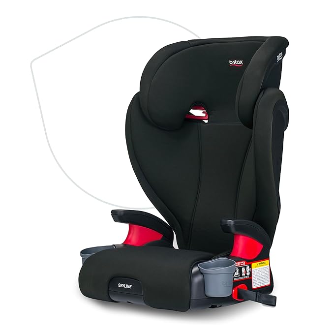 Britax Skyline 2-Stage Belt-Positioning Booster Car Seat, Dusk - Highback and Backless Seat-CubbioJoy