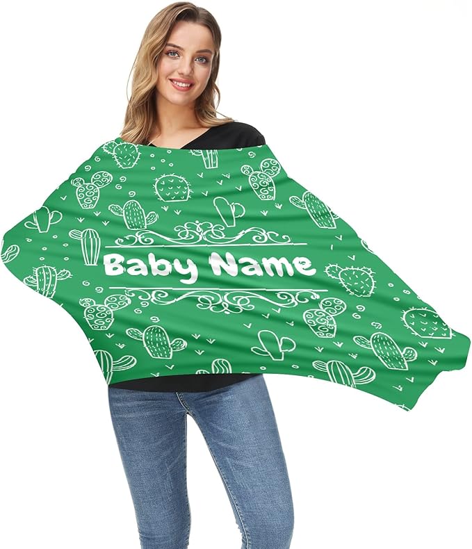 Baby Car Seat Stroller Cover Nursing Cover New Mom Breastfeeding Scarf Soft Stretchy Infant Carrier Cover Car Canopy Coverage-CubbioJoy