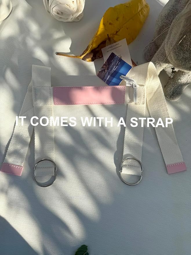 4’9” x 6’3” White Lightweight Water-Resistant Canvas Mat – Picnic, Outdoor, Beach, Park, Camping, Toy Mat-CubbioJoy