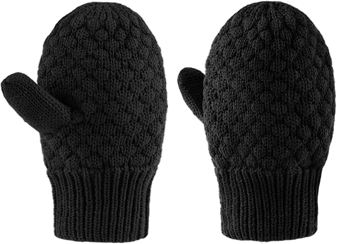 Baby Knit Mittens Toddler Boys Girls Gloves Winter Infant Newborn No Scratch Mitten 0-3 Years-CubbioJoy