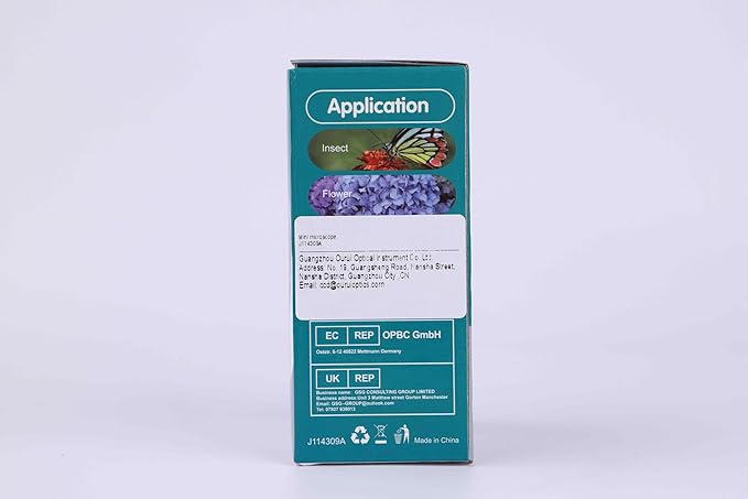 BEBANG Pocket Microscope,60X-120X Handheld Mini Microscope for Kids with LED Lighted Zoom, Portable Microscope Kits with 5 Pcs Slides for Adults Microbiological Observation Preschool Home Study Gifts-CubbioJoy