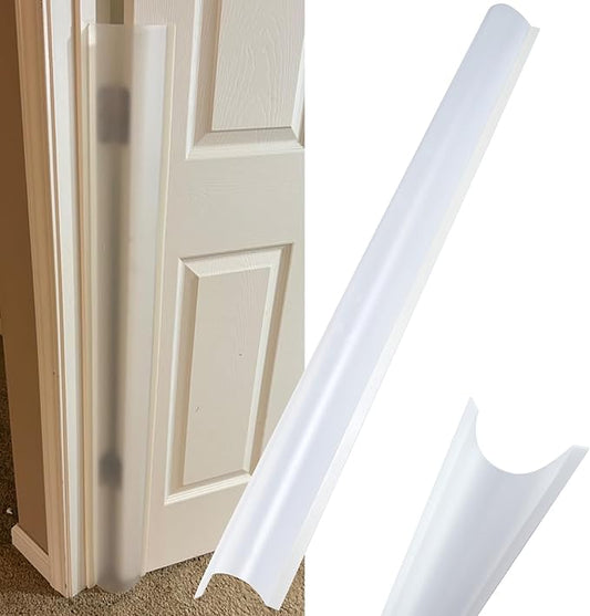 2PCS Child Proofing Door Finger Pinch Protector Clear Door Jam Shield for Child Safety Finger Pinch Guard Hinge Protectors for Kids/Pet-CubbioJoy