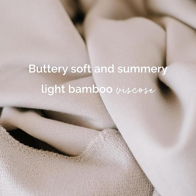 Boba Baby Wrap Carrier – Original Baby Sling Carrier for Newborns (7–35 lbs), Soft, Secure, Hands-Free & Ergonomic, Ideal for Comfortable Bonding, New Parents (Serenity Organic Stone)-CubbioJoy