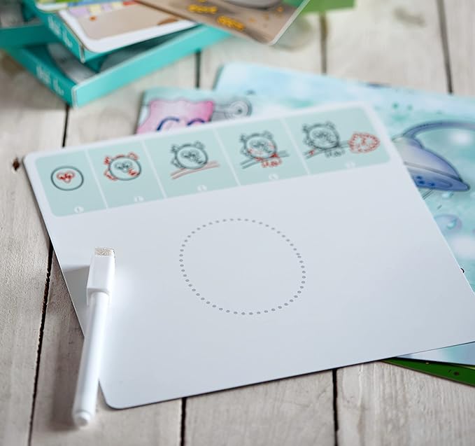 Drawing with Alphabet Learning Letters Tracing ABC Handwriting Toys Set Educational Game Birthday Gift for Preschool Activities Girl Boy 3-6 Years Old Kids-CubbioJoy