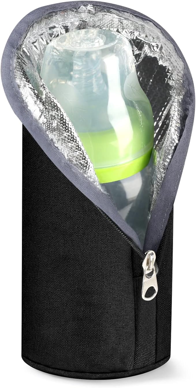 Accmor Baby Bottle Cooler Tote Bags, Insulated Breastmilk Cooler Bag, Nursing Bottle Cooler Warmer Bag for Nursing Mom Daycare Travel-CubbioJoy