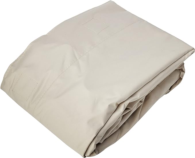 Amazon Basics Portable Blackout Curtain Shade with Suction Cups, 50"W x 78"L, 1-Pack, Beige-CubbioJoy