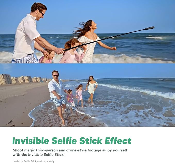 AKASO 360 Weatherproof 360° Action Camera - 5.7K 360 Video with 1/2" 48MP Sensors, 72MP 360 Photo, 360-SuperSmooth, 2.29" Touchscreen, Invisible Selfie Stick Effect, 360° Horizon Lock, AI Tracking-CubbioJoy