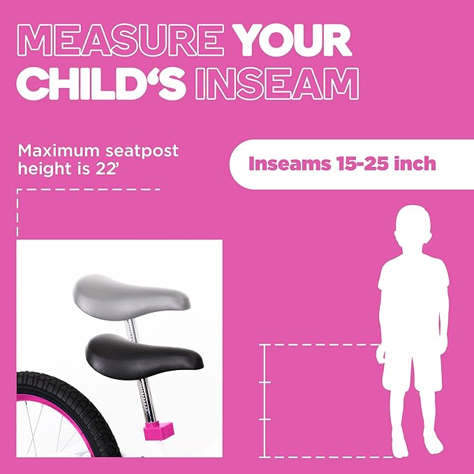 Balance Bike: for Big Kids Aged 4, 5, 6, 7, 8 and 9 Years Old - No Pedal Sport Training Bicycle | 16inch Wheel-CubbioJoy