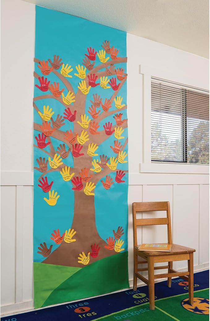 Colorations Dual Surface Paper Roll Classroom Supplies for Arts and Crafts Yellow (36" x 1000') (Item # DSYE)-CubbioJoy