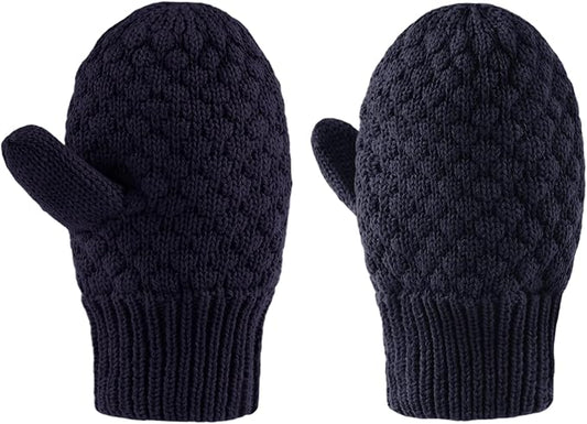 Baby Knit Mittens Toddler Boys Girls Gloves Winter Infant Newborn No Scratch Mitten 0-3 Years-CubbioJoy