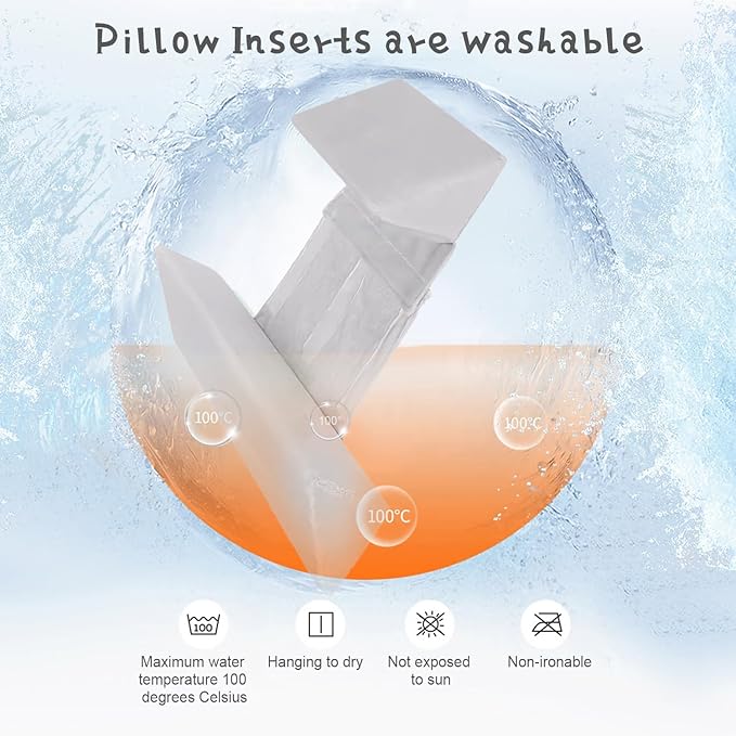 Baby Side Sleeper Weddge Breathable Pillow, Removable and Washable Breathable Bedding Set Bedding for Back, Stomach or Side Sleepers-CubbioJoy