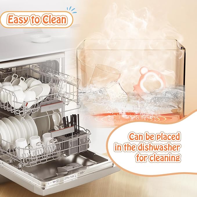 Baby Fruit Food Feeder - Silicone Nibble Tray Combo - Breastmilk Popsicle Mold for Cooling Relief, BPA Free Mesh Feeder for Infant Self Feeding (Monkey Pink + Pineapple)-CubbioJoy