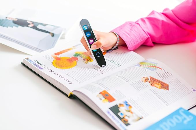 IRISPen Reader 8: 48 Language OCR Pen Scanner, Text to Speech, Photo OCR Scanner, Assistive Technology for Dyslexic Readers-CubbioJoy