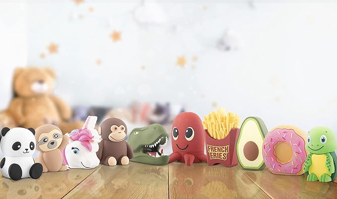 Avocado Bluetooth Wireless Speaker, Animal Design for Kids of All Ages, Average 3 Hours of Playtime, 3W Output, Compatible with iPhone and Android Devices-CubbioJoy