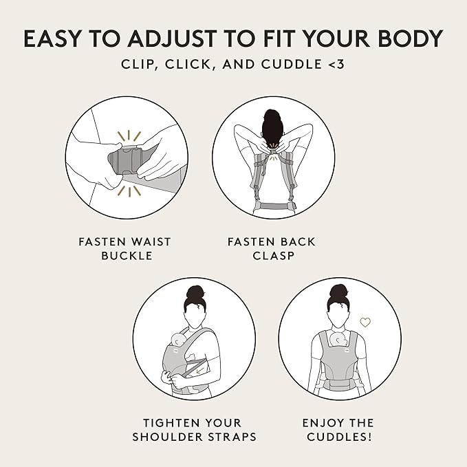 Baby Tula Explore Carriers - Breathable Baby Carrier Newborn to Toddler - Adjustable Toddler Carrier - Multiple Ergonomic Positions Front and Back - Ergonomic Fit for 7-45 lb - Mesh, Daisy Chain-CubbioJoy