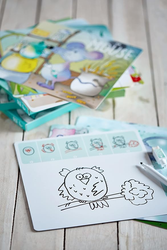 Drawing with Alphabet Learning Letters Tracing ABC Handwriting Toys Set Educational Game Birthday Gift for Preschool Activities Girl Boy 3-6 Years Old Kids-CubbioJoy