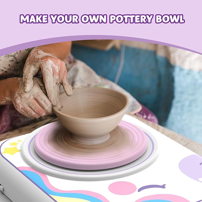 Air Dry Clay for Kids - Natural Modeling Pottery Clay for Wheel, 3.3lbs Kids Arts & Crafts Supplies-CubbioJoy