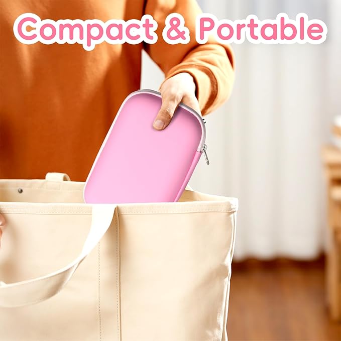 Baby Grooming Kit, Infant Safety Care Set with Hair Brush Comb Nail Clipper Nasal Aspirator,Baby Essentials Kit for Newborn Girls Boys (Pink)-CubbioJoy